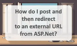 Post and then redirect to an external URL from ASP_Net