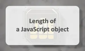 Length of a JavaScript object