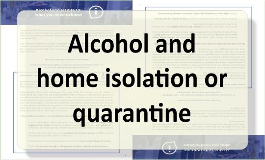 Home-based self-isolation or quarantine regimen